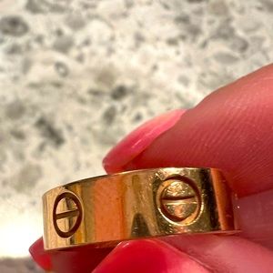 Authentic Cartier love ring